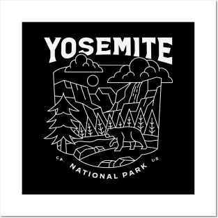 Yosemite National Park Posters and Art